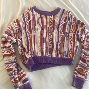 Never used colorful knit sweater